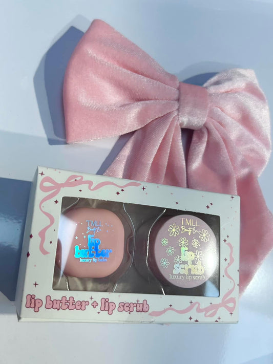 Lip Butter + Lip Scrub Duo Set