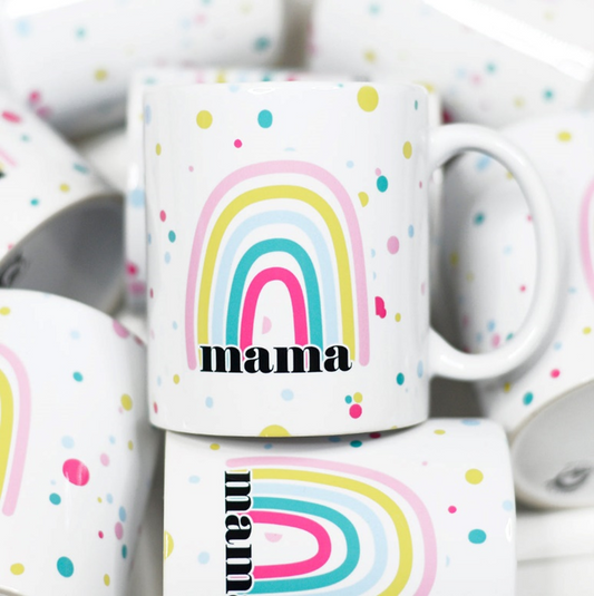 Mama Rainbow Coffee Mug